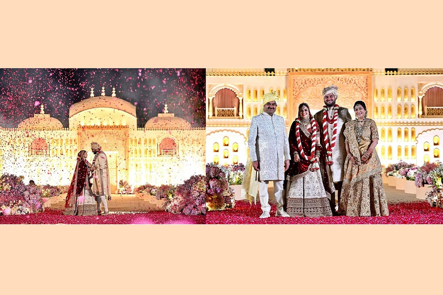 At his sons wedding, Gautam Adani commits to 'seva' with a Rs 10,000 crore social donation